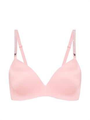 So Obsessed Işıltılı Askılı Balensiz Push-Up Sütyen