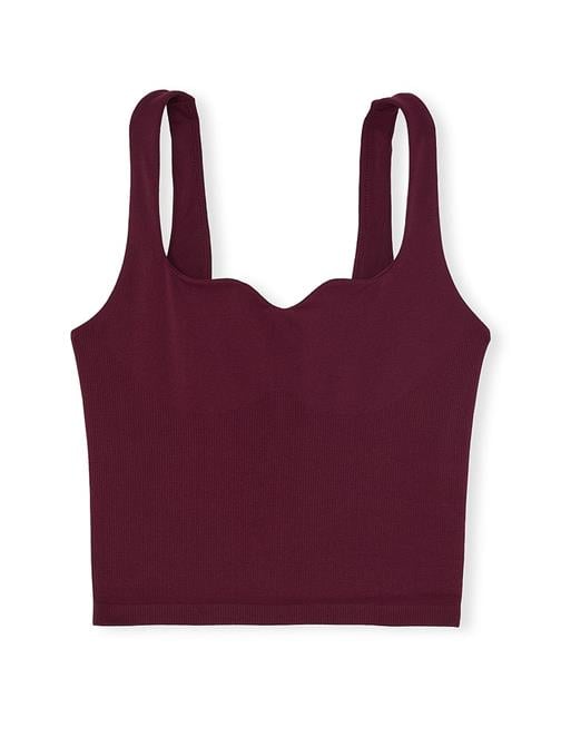 Soft Seamless Kalp Yaka Üst