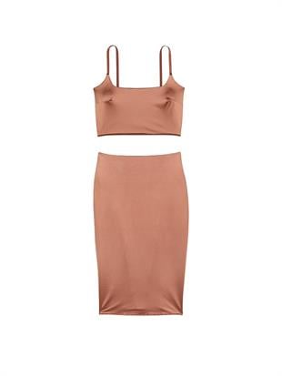 SoSleek™ Pürüzsüz Bralet ve Kalem Etek Takımı