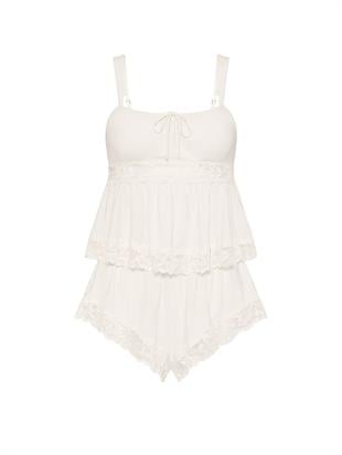 SoSoft™ Modal Dantelli Bridal Alt Üst Takım