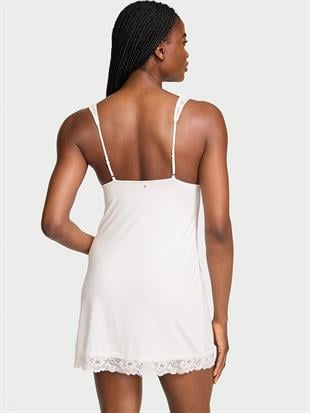 SoSoft™ Modal Dantelli Bridal Mini Gecelik