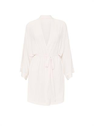 SoSoft™ Modal Dantelli Bridal Mini Sabahlık