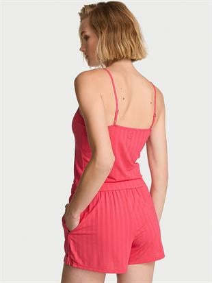 SoSoft™ Modal Ultra İnce Askılı Bluz ve Şortlu Takım