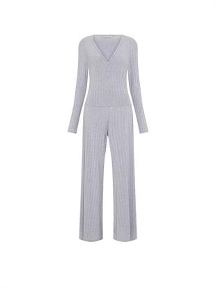 SoSoft™ Ultra İnce Henley Üst ve Alt Takım