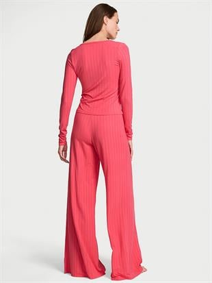 SoSoft™ Ultra İnce Henley Üst ve Alt Takım
