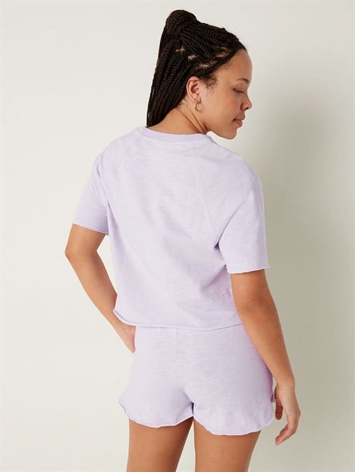 Yazlık Rahat Pamuklu Kısa Kollu Tişört