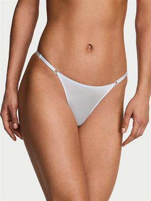Tease Bridal Işıltılı Fiyonklu V-String Külot