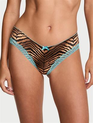 Tease Dantel Detaylı Saten Cheeky Külot