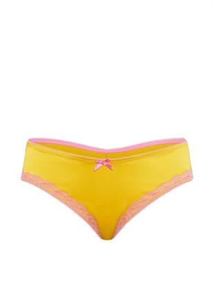 Tease Dantel Detaylı Saten Cheeky Külot