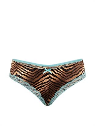 Tease Dantel Detaylı Saten Cheeky Külot