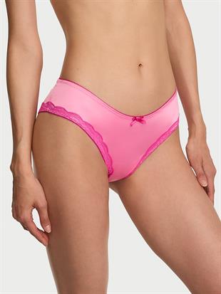 Tease Dantel Detaylı Saten Cheeky Külot