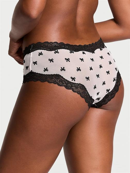 Tease Dantel Kenarlı Tül Cheeky Külot