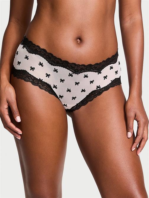 Tease Dantel Kenarlı Tül Cheeky Külot