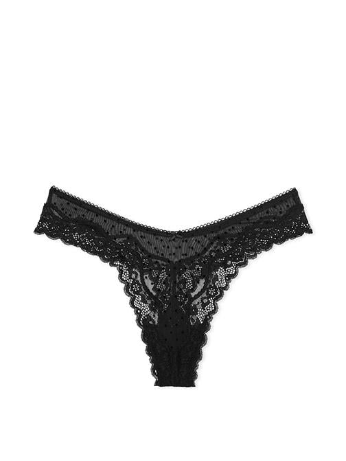 Tease Dantelli Derin Bacak Kesim Tanga
