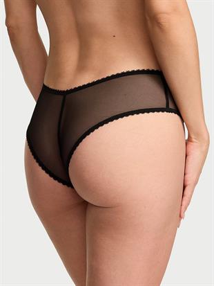 Tease Fiyonk İşlemeli Derin Bacak Kesim Cheeky Külot