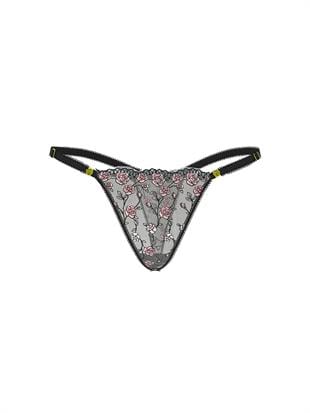 Tease İşlemeli Ayarlanabilir Tanga