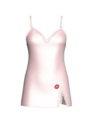 Tease Saten Dantelli Mini Gecelik