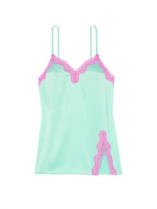 Tease Saten Dantelli Mini Gecelik