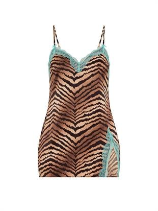 Tease Saten Dantelli Mini Gecelik
