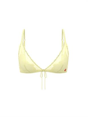 Tease Saten Kiss Üçgen Bralet