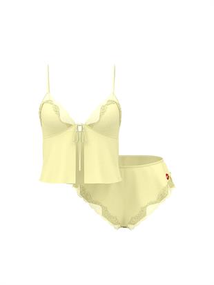 Tease Saten ve Şifon Uçuşan Atlet Takımı