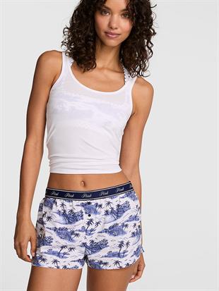 TENCEL™ Boxy Pijama Şortu