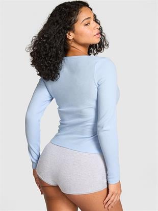 Termal Henley Pijama Üstü