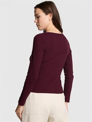 Termal Henley Pijama Üstü