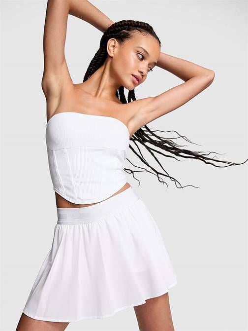 The Cinched Pamuklu Straplez Büstiyer