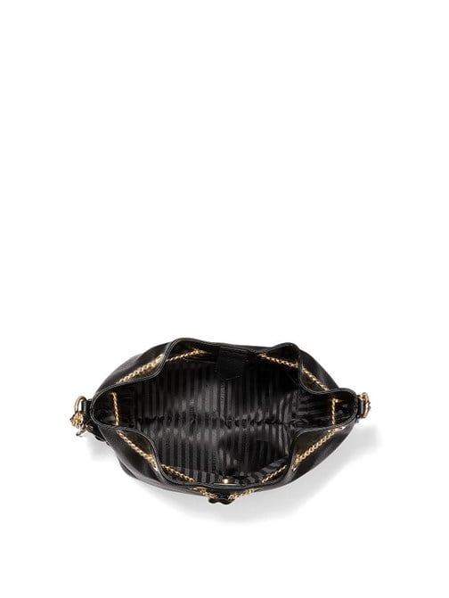 The Victoria Black Lily Bucket Çanta
