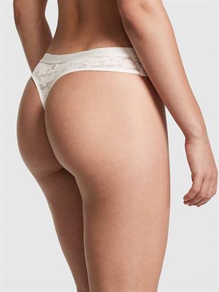 Tossed Çiçek Dantelli Tanga