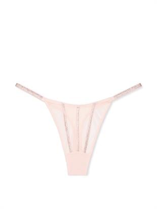 Transparan Işıltılı Tanga