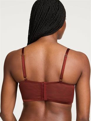 Tül Detaylı Desteksiz Modern Bralet