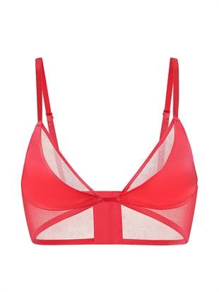 Tül Detaylı Desteksiz Modern Bralet