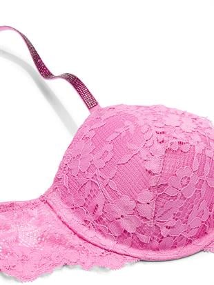 Twinkle Askılı Dantelli Push-Up Sütyen