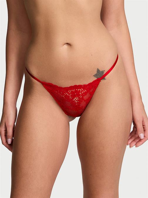 Twinkle Fiyonk Dantelli V-String Külot