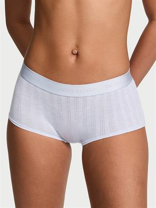 Ultra İnce Modal Logolu Boyshort Külot