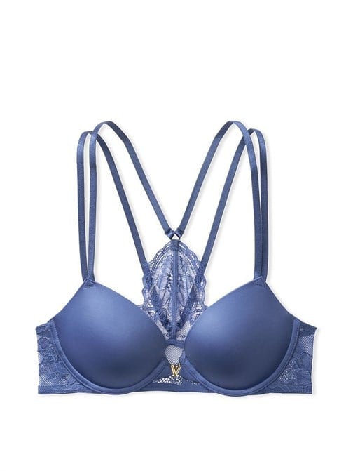 Very Sexy Sırtı Dantel Önden Kapamalı Push-Up Sütyen