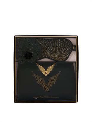 Victorias Secret Backstage 3lü Saten Işıltılı Aksesuar Seti