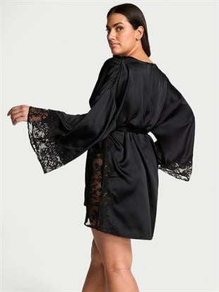 Victorias Secret Dream Dantelli Saten Sabahlık