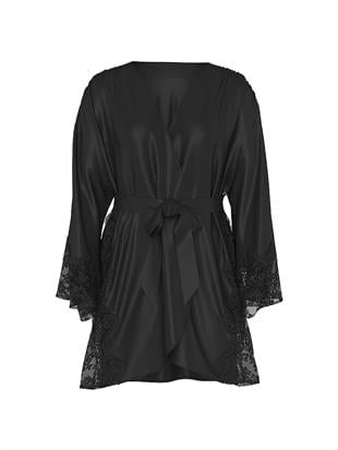 Victorias Secret Dream Dantelli Saten Sabahlık