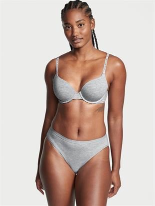 Victorias Secret Esnek Pamuklu Yüksek Bacak Boxer Külot