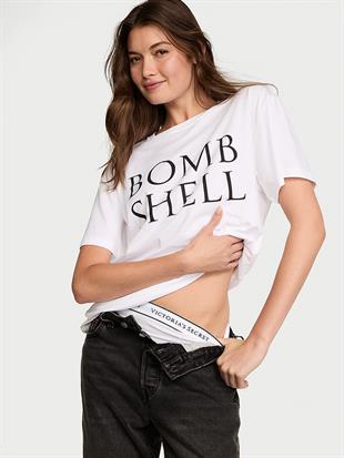 Victorias Secret Fashion Show 25 Oversize Pamuklu Tişört