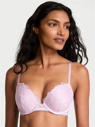 Vintage Blossom İşlemeli Push-Up Sütyen