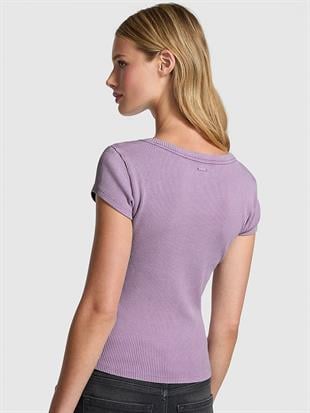 Vintage Ribanalı Tişört