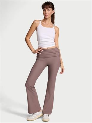 VSX Elevate™ Büzgülü Katlanabilir Bel İspanyol Paça Tayt