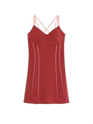 VSX Elevate™ Chroma Konturlu Flare Elbise