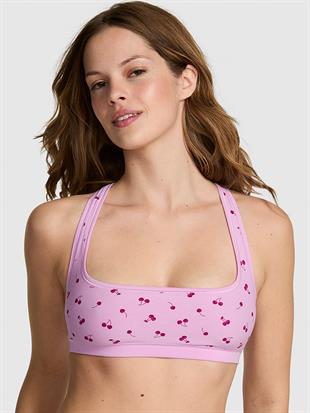 Waffle Dokulu Racerback Sporcu Sütyeni
