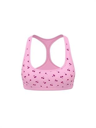 Waffle Dokulu Racerback Sporcu Sütyeni