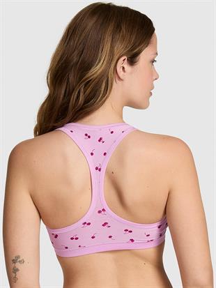 Waffle Dokulu Racerback Sporcu Sütyeni